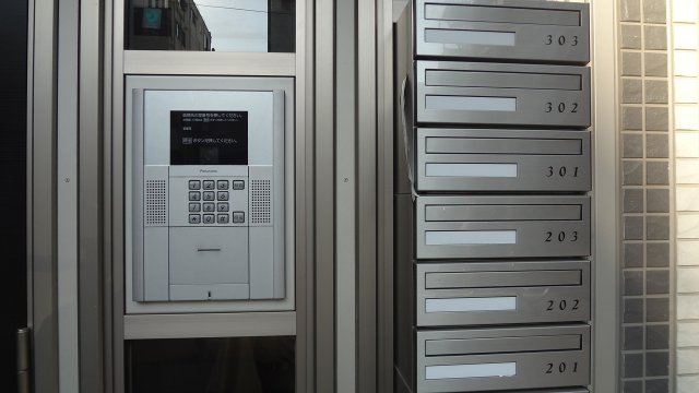リバーサイドヴィラ錦糸町のエントランス