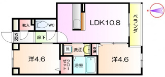 【間取り】 | グランドシャーメゾン北花田
