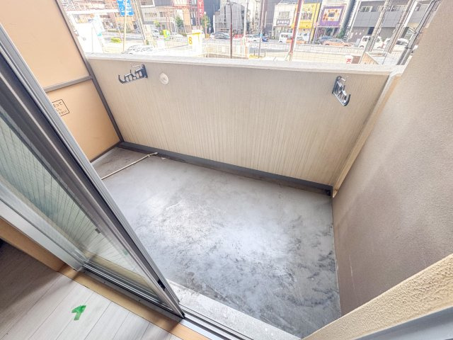 GROOVE御幣島アベニューのバルコニー