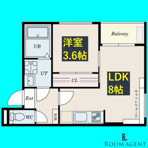Katze本笠寺(カッツェモトカサデラ)の間取り