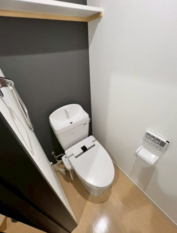 熊本市東区小山２丁目のアパートのトイレ