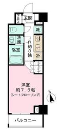 Sunflower　Gardenの間取り