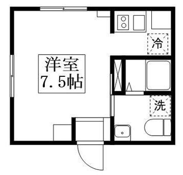 グランヒルズ浅草の間取り|間取りです。