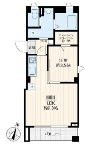 【間取り】 | 雑司が谷クロスウェイ