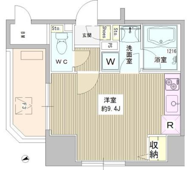 フェアステージ武蔵野の間取り