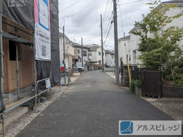 新築/さいたま市見沼区新堤　全１棟の前面道路含む現地写真|前面道路