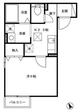 グランディール坂戸三光の間取り