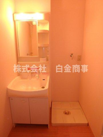 グランディール坂戸三光の洗面所