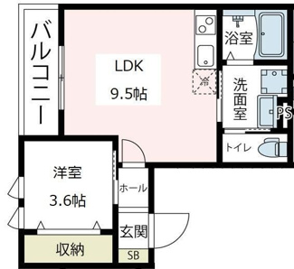 【間取り】 | Ｖｉｏｌａ．ＫⅡ | 間取りです。