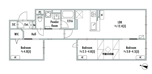GRAN PASEO 鷺ノ宮の間取り