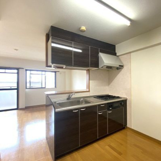 熊本市中央区新屋敷２丁目の賃貸マンションのキッチン|キッチンでお料理をお楽しみください