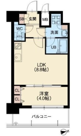 スプランディッドVIIの間取り