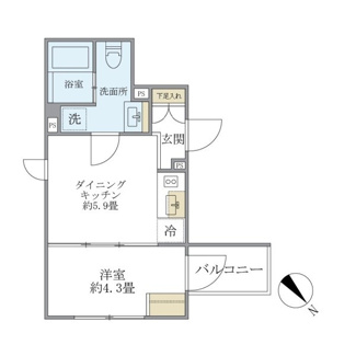 【間取り】 | EXAM AKASAKA
