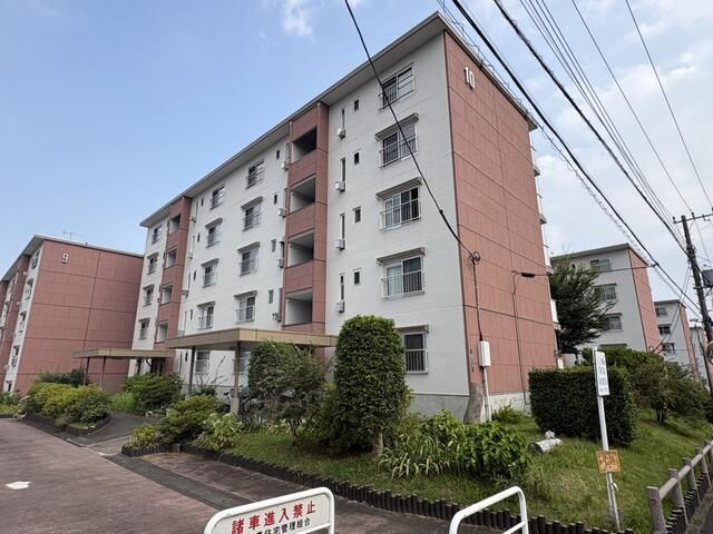 東高森団地１０号棟の外観