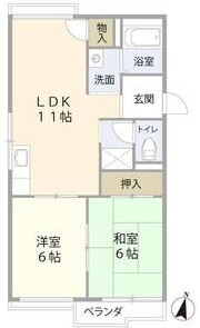 ファミール御影の間取り