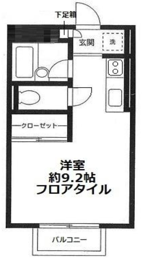 サニーコートの間取り|間取りです。