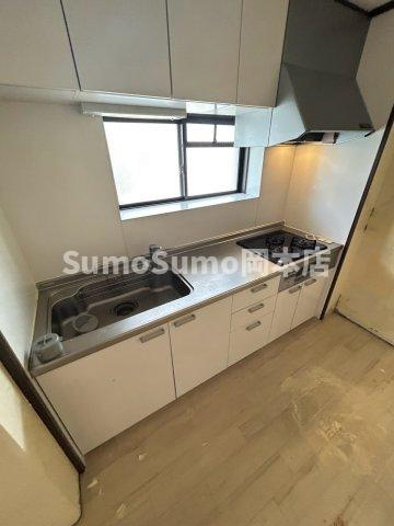 芦屋市宮塚町のアパートのキッチン|キッチンです