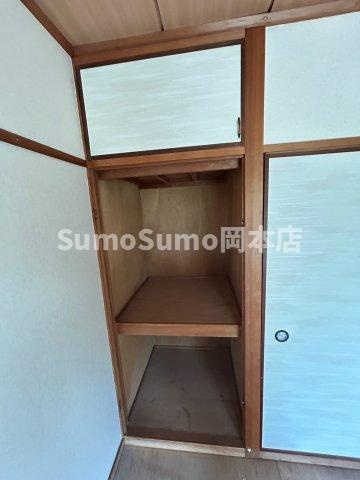 芦屋市宮塚町のアパートの収納|収納のためのスペースです