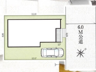 グラファーレ市川市南大野1丁目10期の区画図