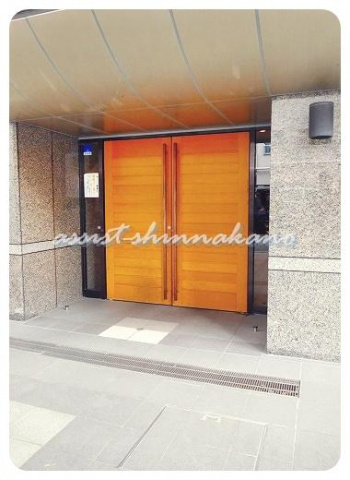 ルーブル中野新橋のエントランス
