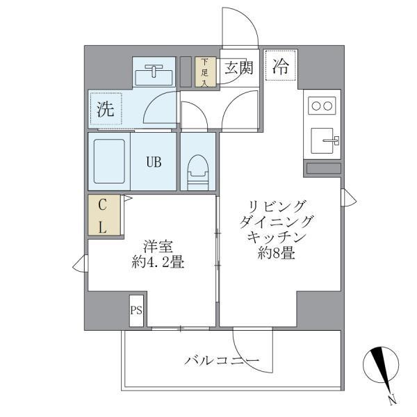 Ｌａ　Ｐｅｒｌａ　Ｙｏｔｓｕｙａの間取り
