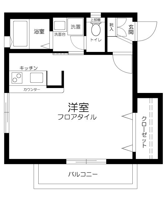 アレイムＫの間取り