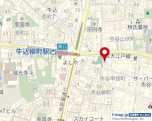 アレイムＫの地図
