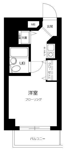 ヒルズ駒場東大前の間取り