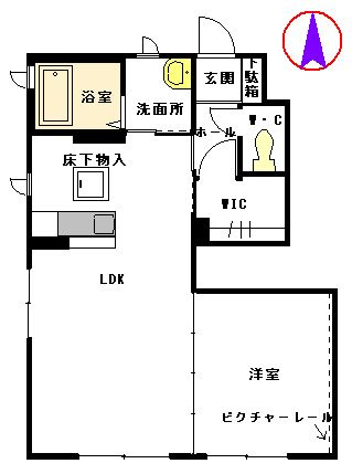 ウィダーホール’２５　Ｂ棟　の間取り