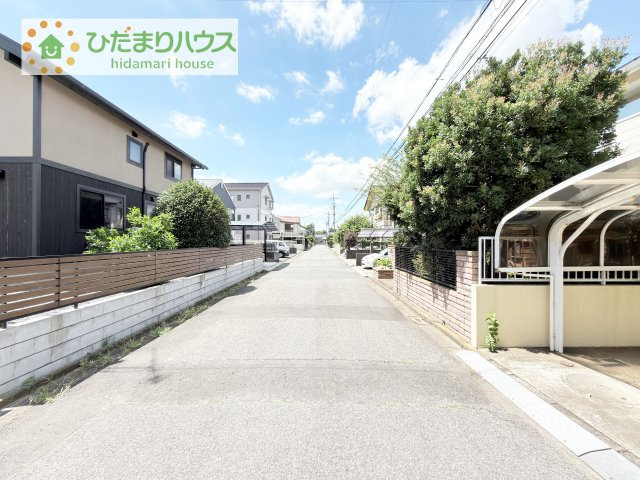【前面道路含む現地写真】 | つくば市小野川　新築戸建　1号棟