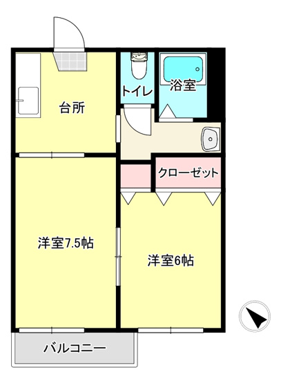 【間取り】 | ベルテック武蔵野台Ａ棟 | イメージ写真になります。