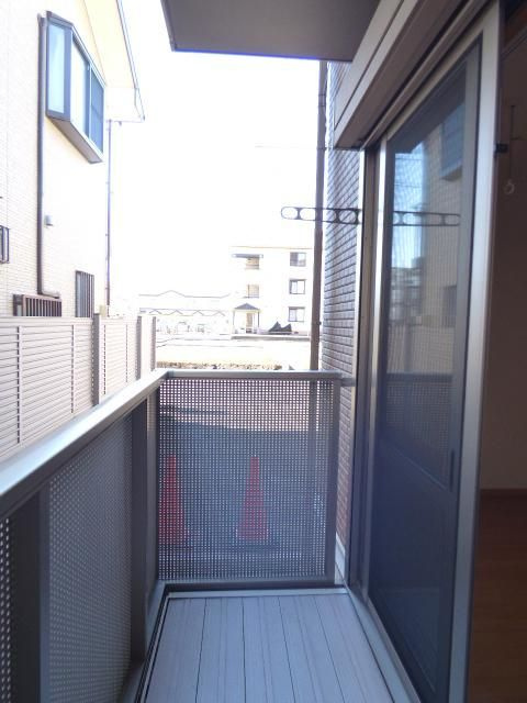 アルエット矢部のバルコニー