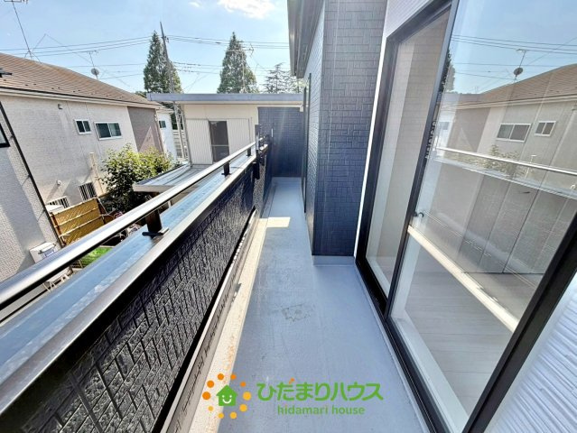 蓮田市関山3丁目　新築一戸建て　01のバルコニー