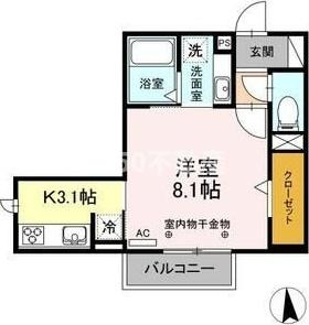 メゾンときⅥの間取り