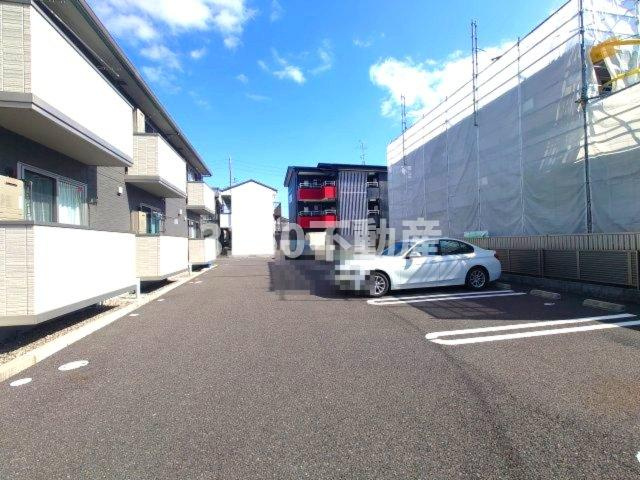 メゾンときⅥの駐車場