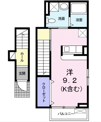 グランシャインの間取り