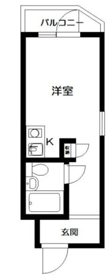TOP中野第四の間取り