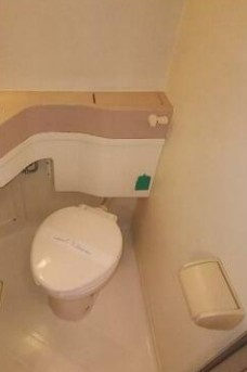 横浜市緑区寺山町の賃貸マンションのトイレ