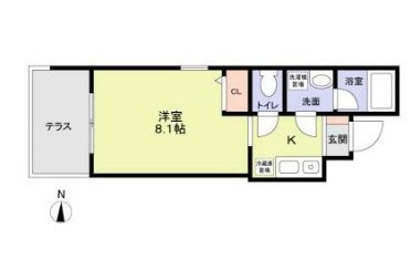 タウンコート両国の間取り