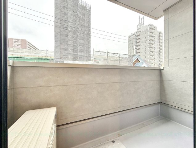 Cherim浄心Eastのバルコニー