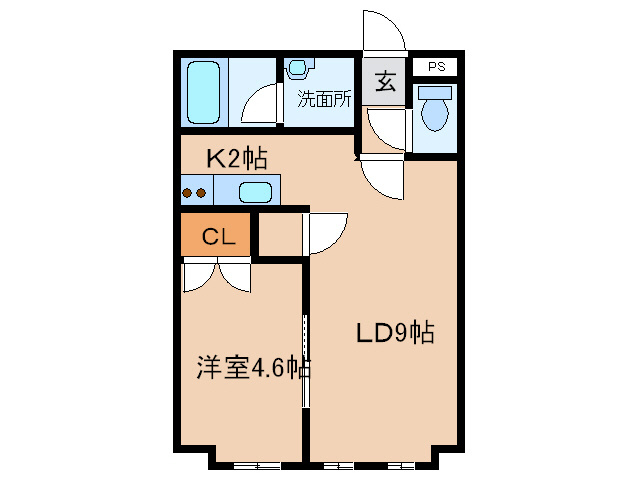 クラッシー西13条ｸﾗﾌﾞの間取り