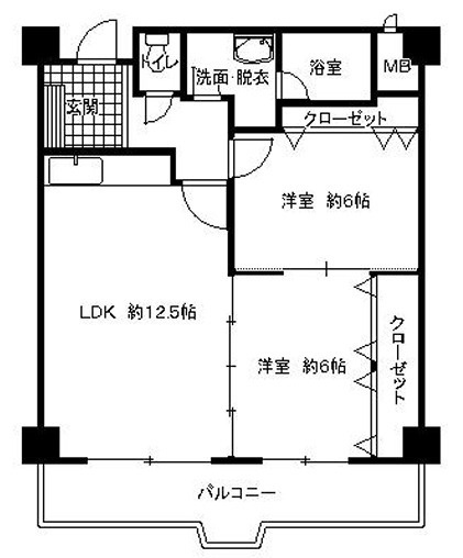 ウィステリア谷町の間取り