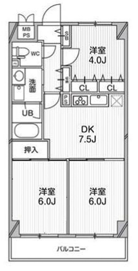【間取り】 | オーキッドレジデンス練馬北町