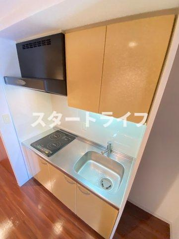 大阪市東淀川区東中島１丁目の賃貸マンションのキッチン