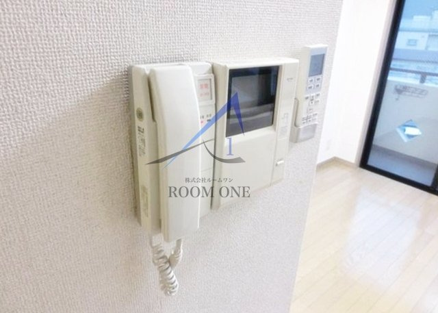 エクセリア早稲田Ⅰのセキュリティ|モニター付きインターホンです。