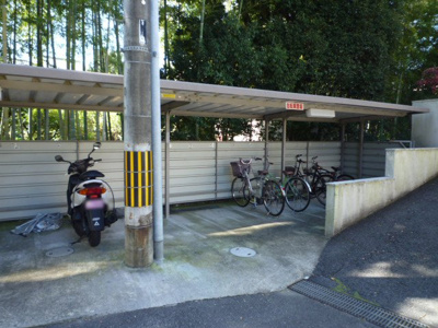 【駐輪場】 | 嵐山リバーサイドハイツ