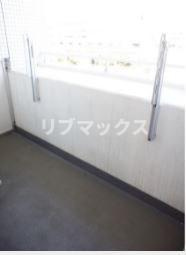【バルコニー】パークフラッツ横濱公園