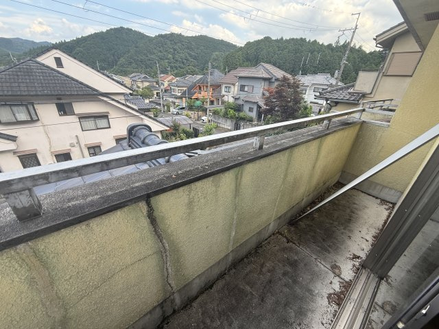 室生戸建のバルコニー
