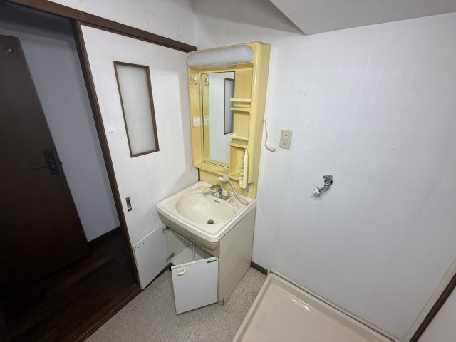 室生戸建の洗面所