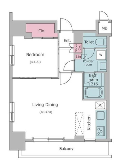 【間取り】 | レジディア広尾Ⅱ